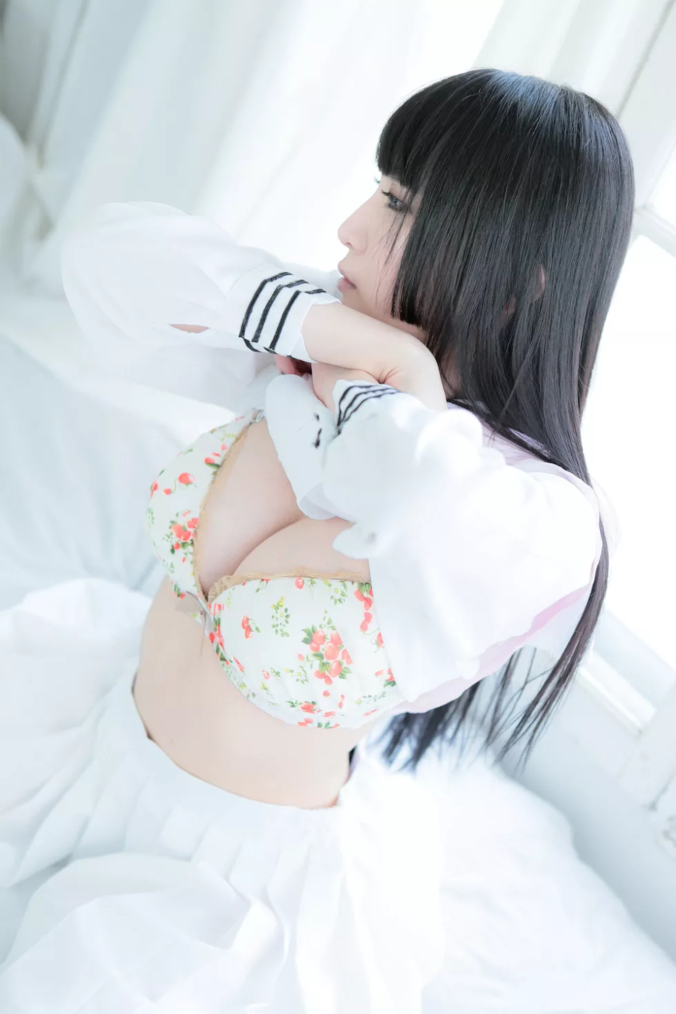 Xgyw.Org_[Cosplay精选]COS正片《泡沫的花》图集长发美少女清新写真200P