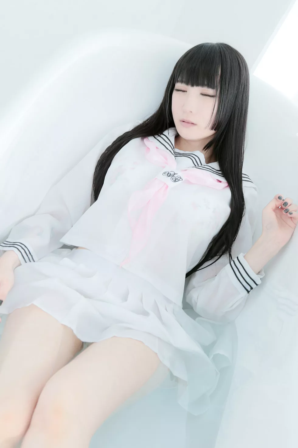 Xgyw.Org_[Cosplay精选]COS正片《泡沫的花》图集长发美少女清新写真200P