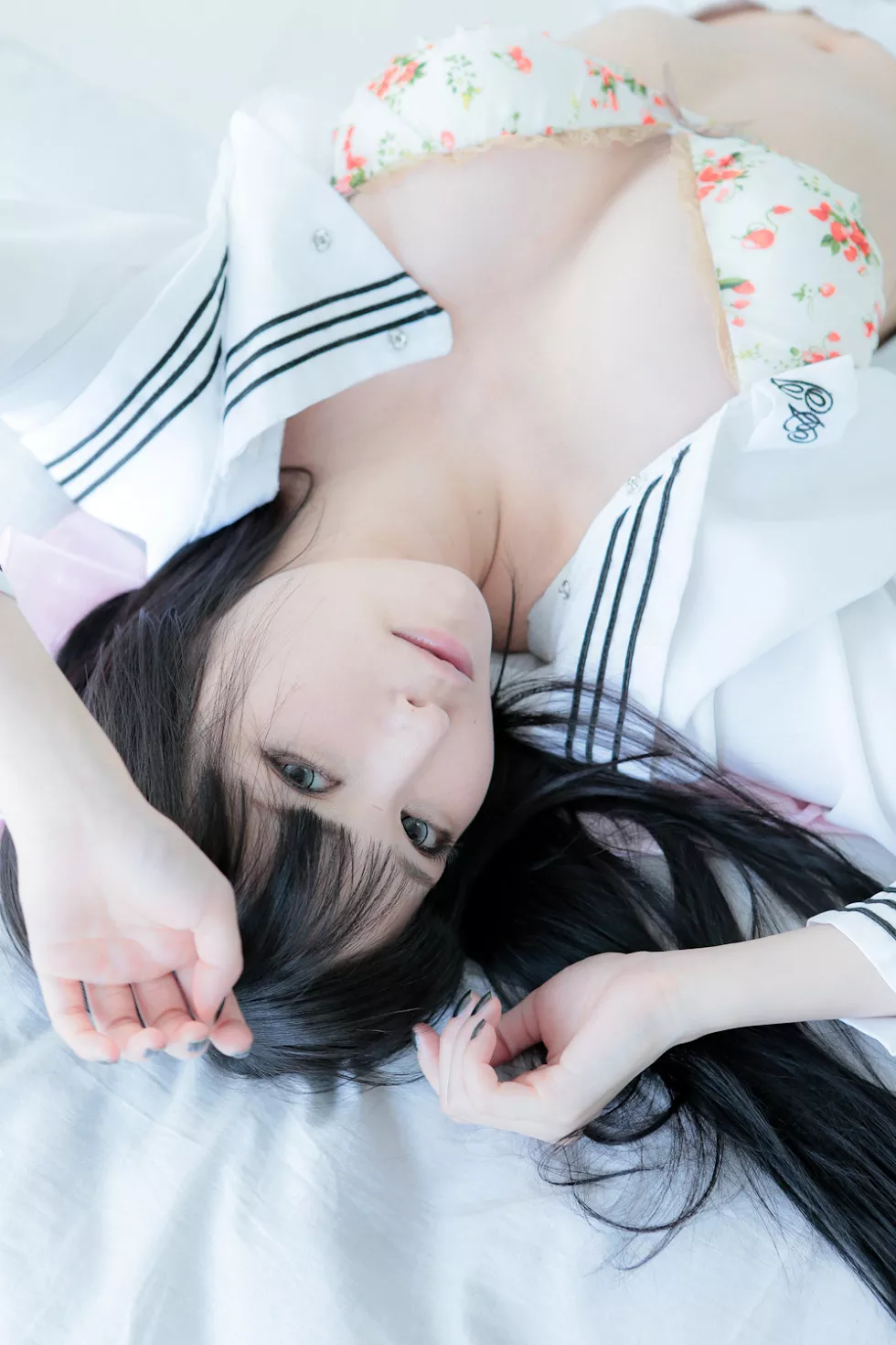 Xgyw.Org_[Cosplay精选]COS正片《泡沫的花》图集长发美少女清新写真200P