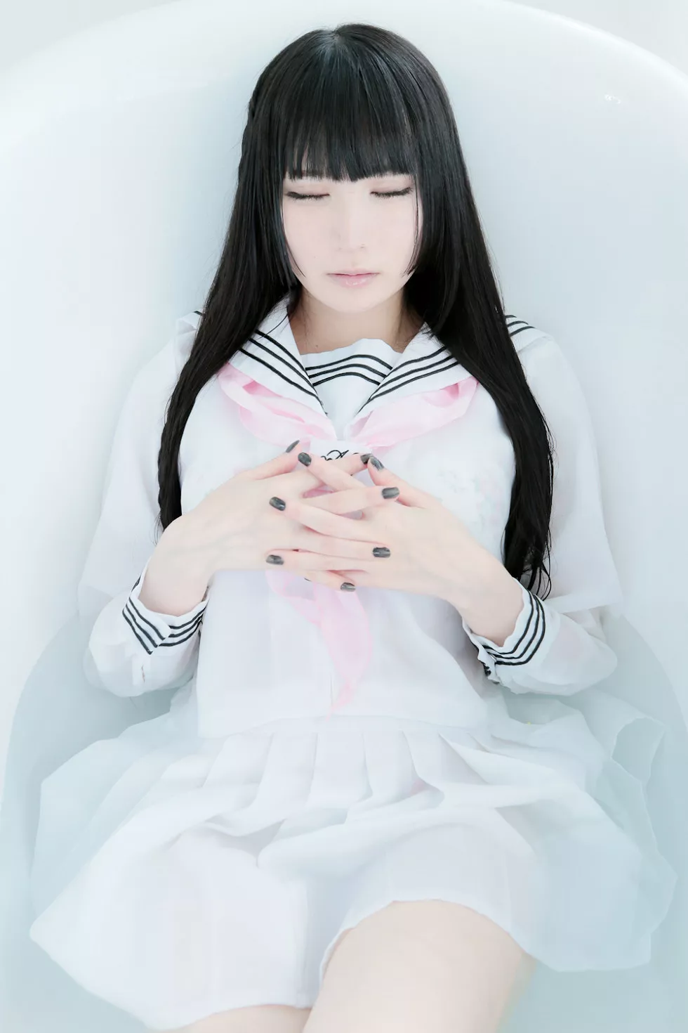 Xgyw.Org_[Cosplay精选]COS正片《泡沫的花》图集长发美少女清新写真200P