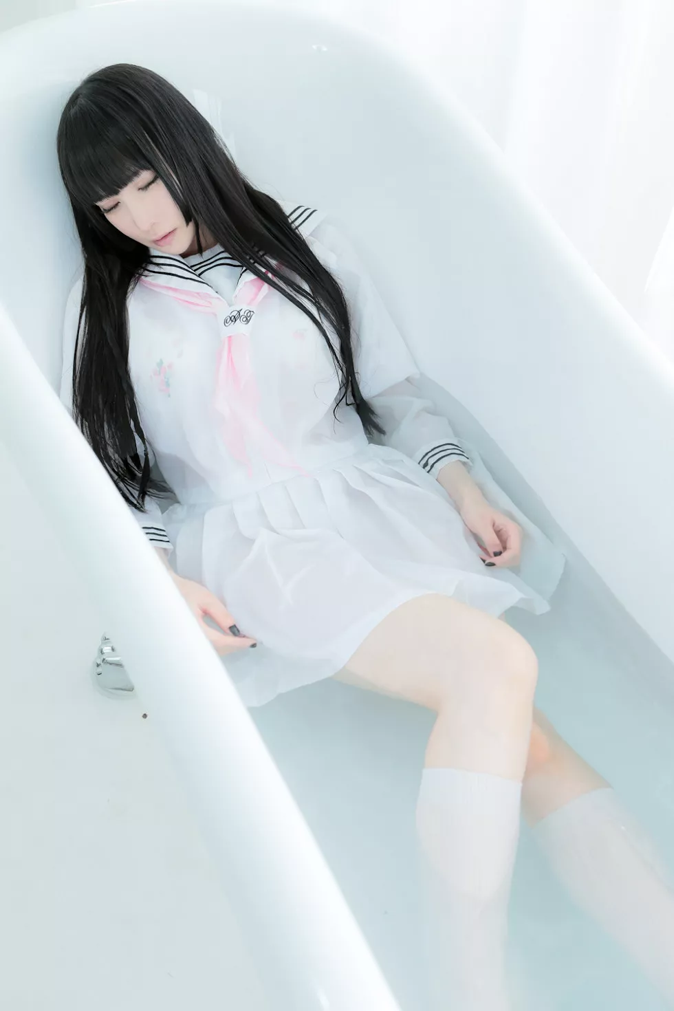 Xgyw.Org_[Cosplay精选]COS正片《泡沫的花》图集长发美少女清新写真200P