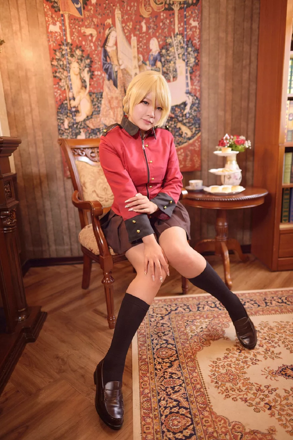 Xgyw.Org_[Cosplay精选]Cosplay正片《午茶风光》图集性感妹子写真334P