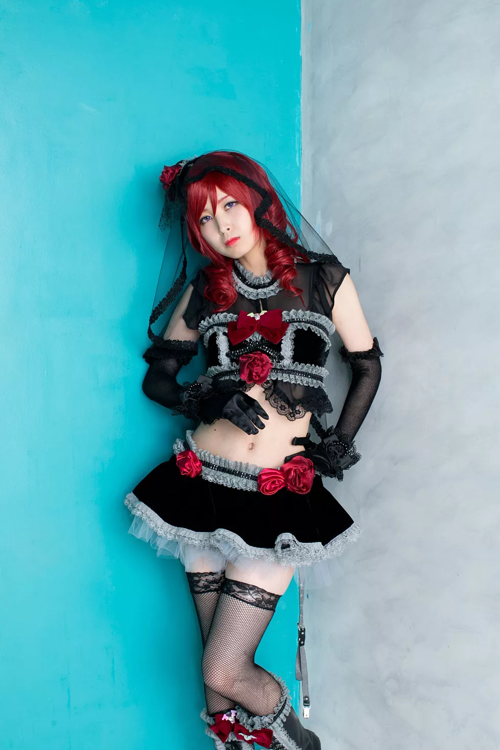 Xgyw.Org_[Cosplay精选]Cosplay正片《Lanthanum》美少女蕾丝渔网丝袜性感写真100P