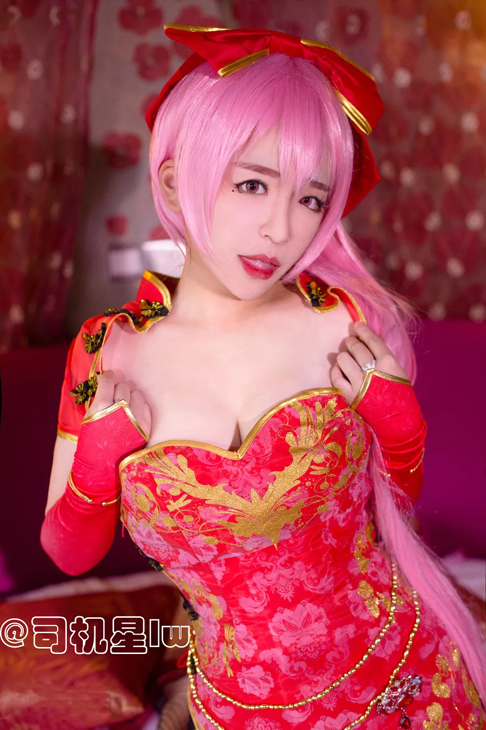 Xgyw.Org_[Cosplay精选]Cherrygirl动漫社出品：金丝雀白嫩肌肤傲人美乳写真20P