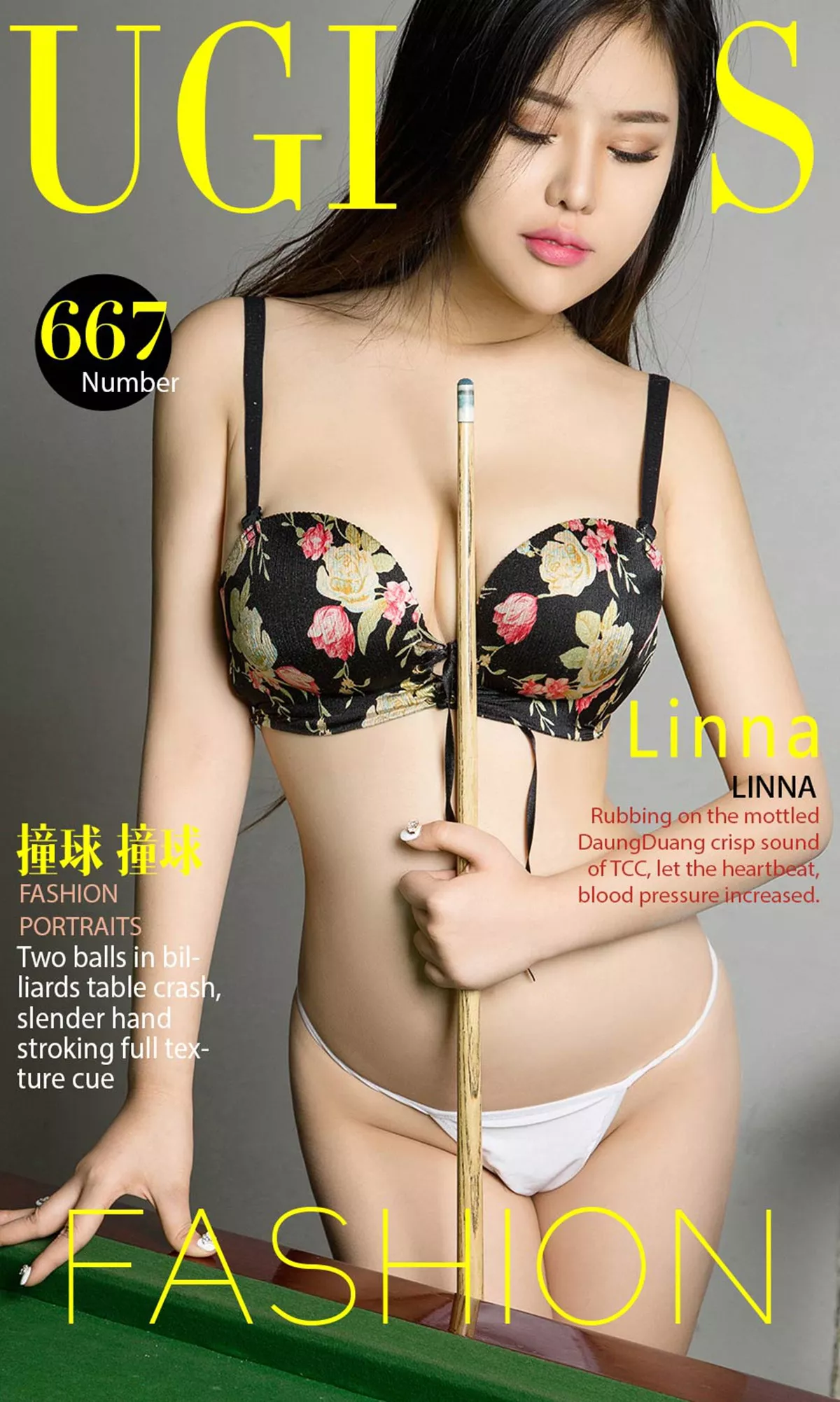 Xgyw.Org_[Ugirls爱尤物]No.667_嫩模Linna大胆桌球女郎秀白嫩豪乳性感厚唇撩人诱惑写真40P