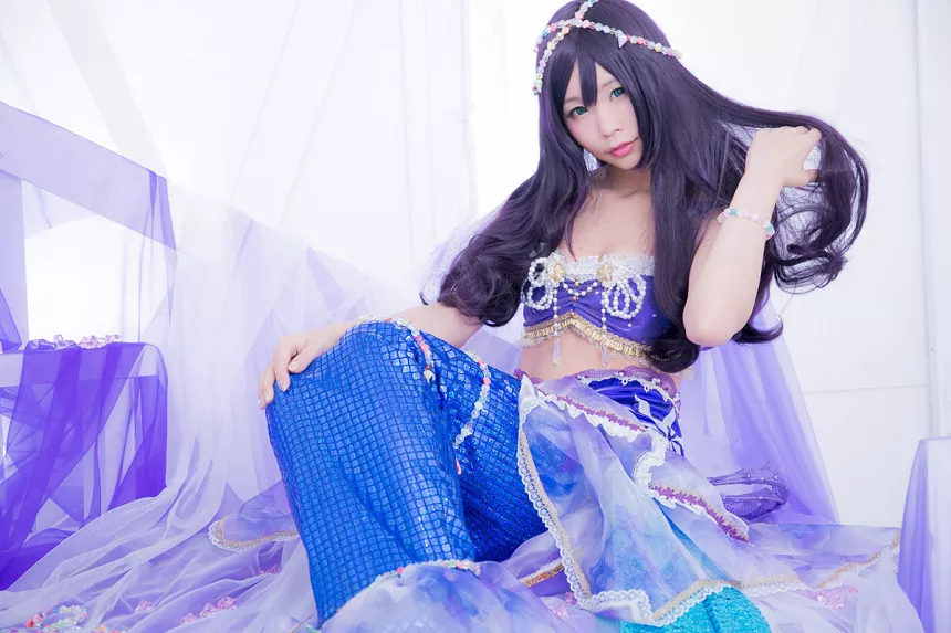 Xgyw.Org_[Cosplay精选]Cosplay正片《AkiLive》图集性感美人鱼+黑丝美腿诱惑写真256P