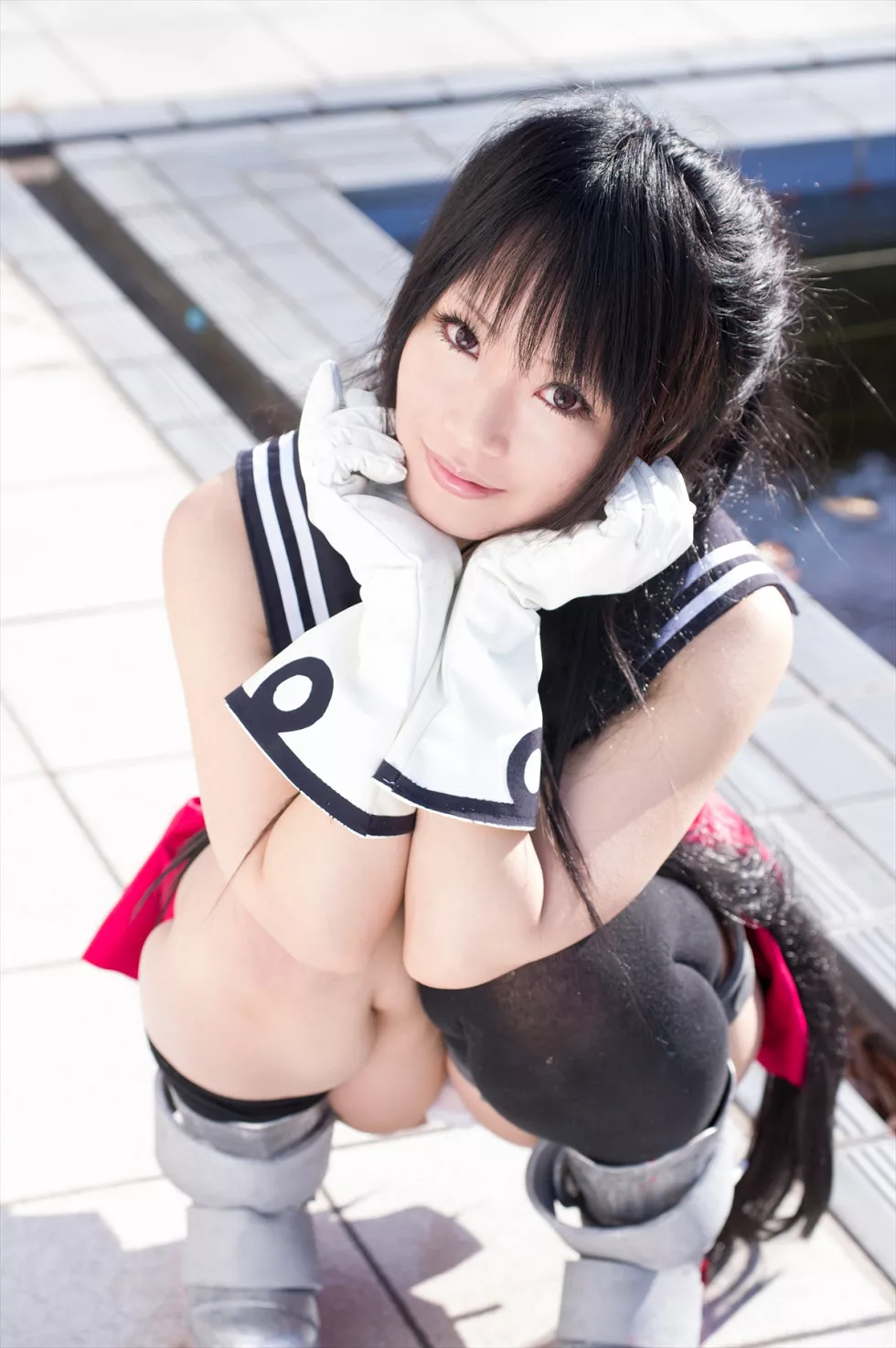 Xgyw.Org_[Cosplay精选]COS正片《Kekkon Kakko Kari》图集阳光美女蕾丝内裤诱惑写真253P