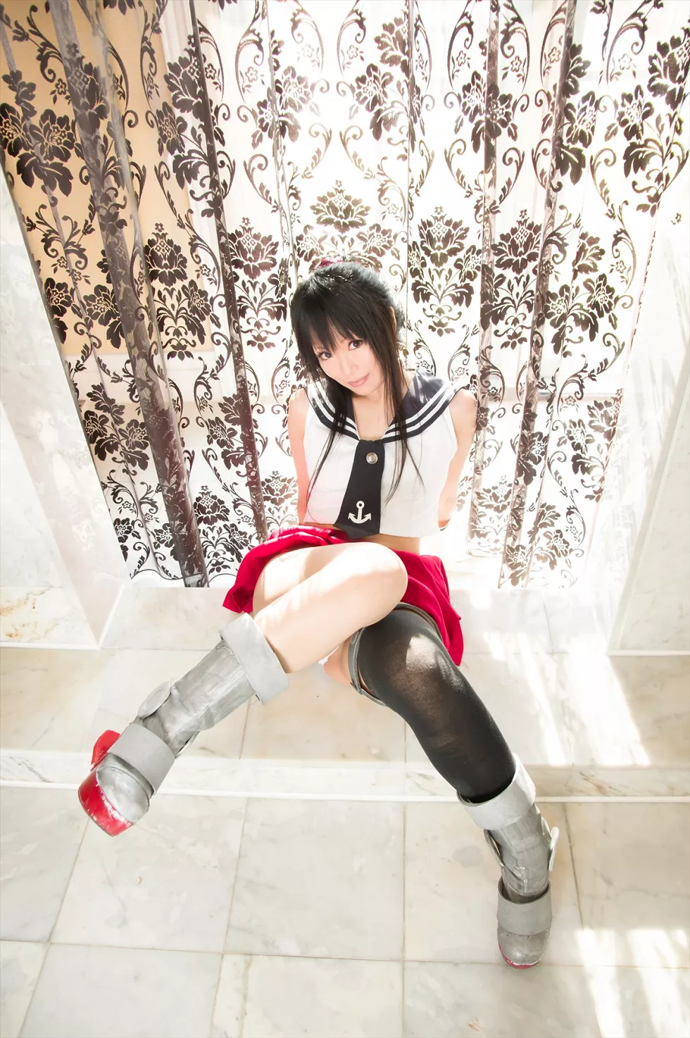 Xgyw.Org_[Cosplay精选]COS正片《Kekkon Kakko Kari》图集阳光美女蕾丝内裤诱惑写真253P