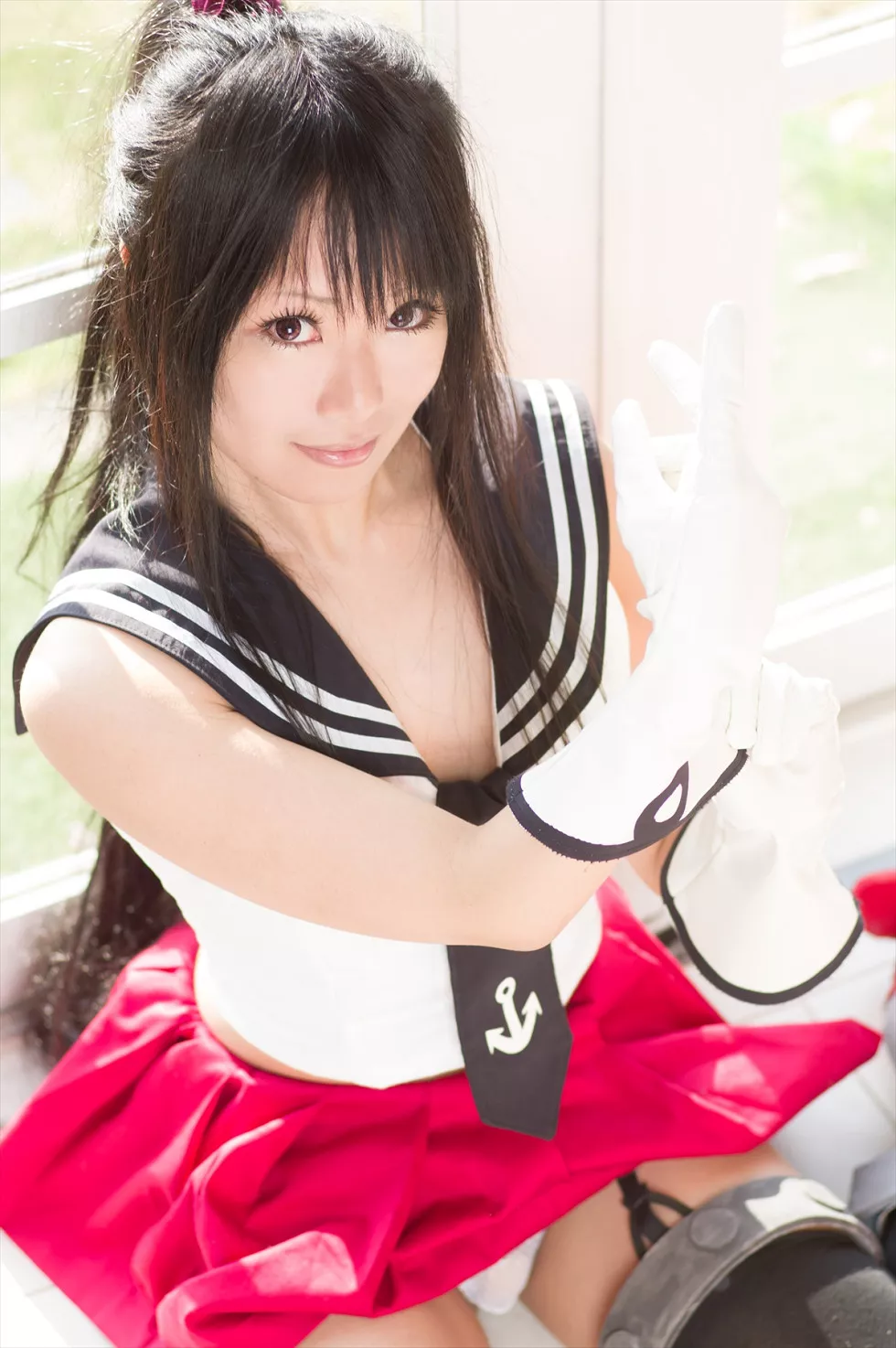 Xgyw.Org_[Cosplay精选]COS正片《Kekkon Kakko Kari》图集阳光美女蕾丝内裤诱惑写真253P