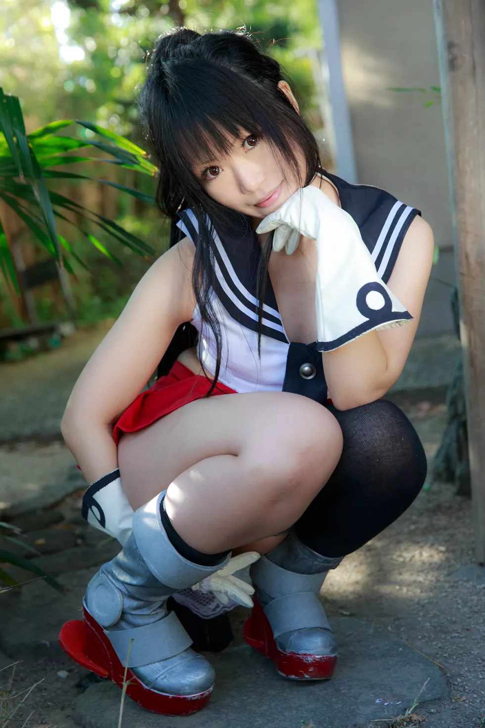 Xgyw.Org_[Cosplay精选]COS正片《Kekkon Kakko Kari》图集阳光美女蕾丝内裤诱惑写真253P