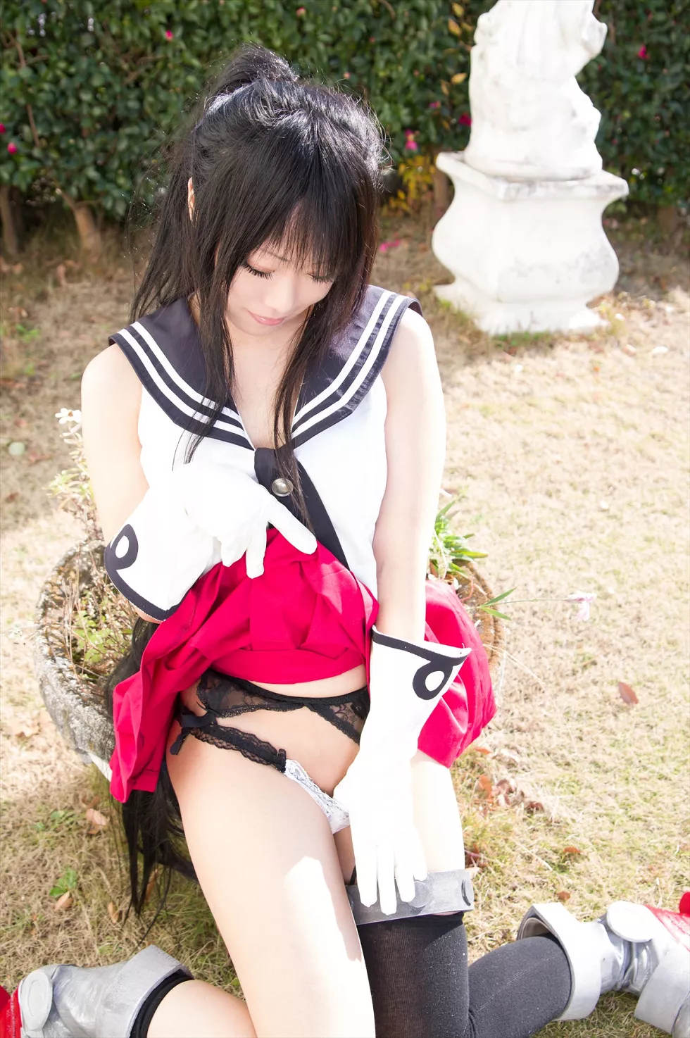 Xgyw.Org_[Cosplay精选]COS正片《Kekkon Kakko Kari》图集阳光美女蕾丝内裤诱惑写真253P