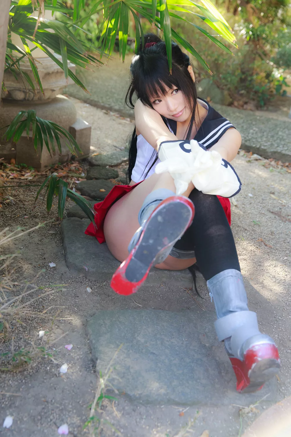 Xgyw.Org_[Cosplay精选]COS正片《Kekkon Kakko Kari》图集阳光美女蕾丝内裤诱惑写真253P