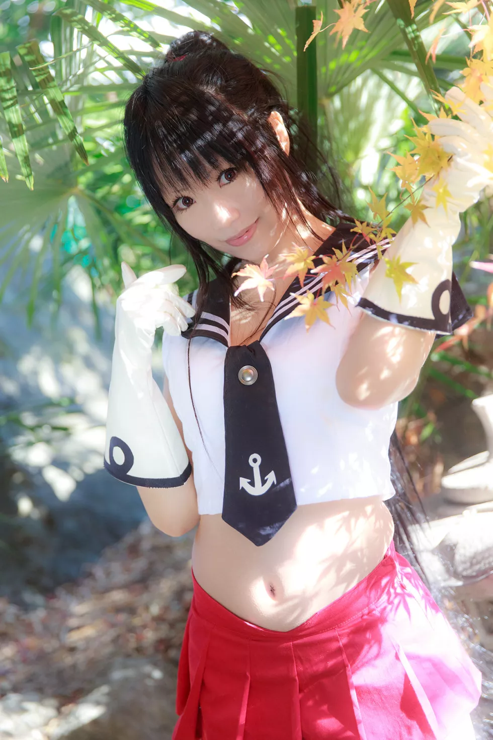 Xgyw.Org_[Cosplay精选]COS正片《Kekkon Kakko Kari》图集阳光美女蕾丝内裤诱惑写真253P