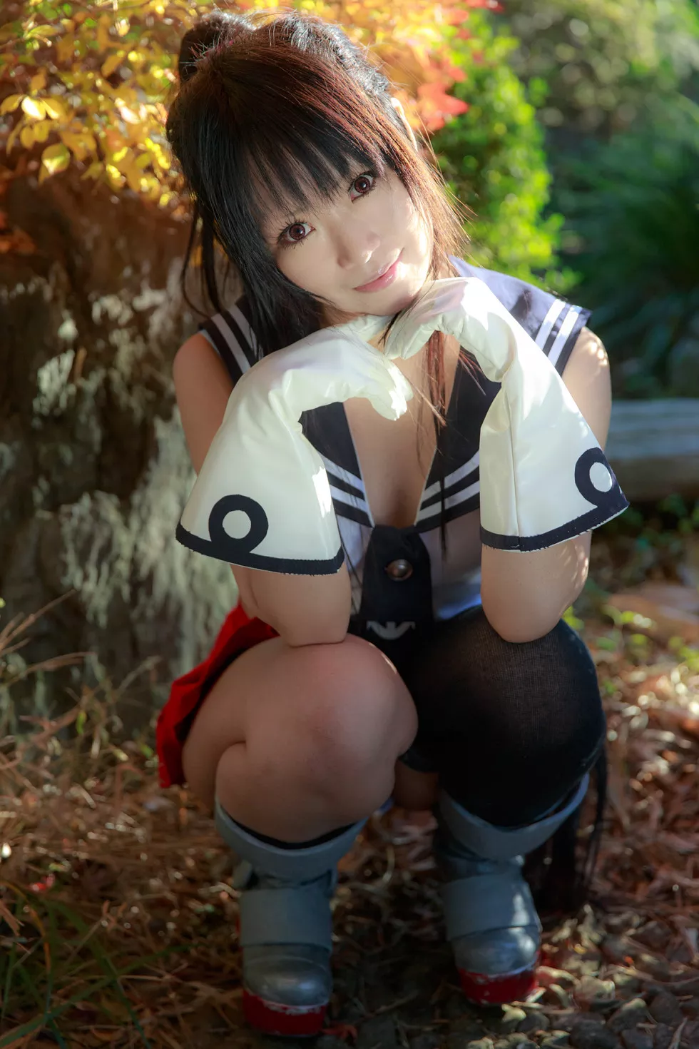 Xgyw.Org_[Cosplay精选]COS正片《Kekkon Kakko Kari》图集阳光美女蕾丝内裤诱惑写真253P