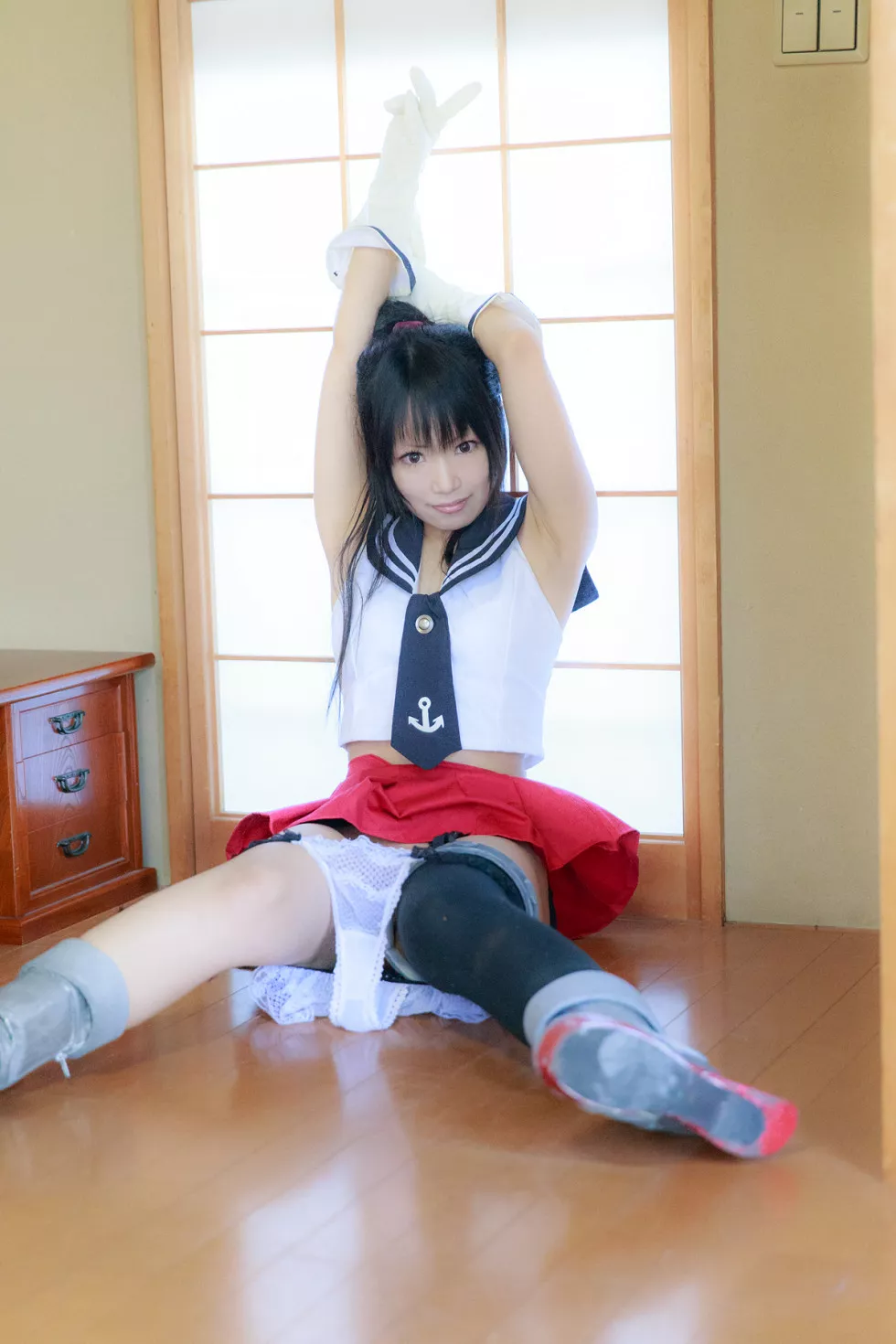 Xgyw.Org_[Cosplay精选]COS正片《Kekkon Kakko Kari》图集阳光美女蕾丝内裤诱惑写真253P