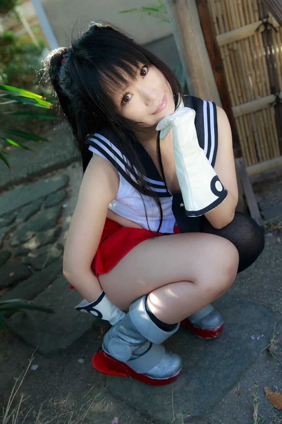 Xgyw.Org_[Cosplay精选]COS正片《Kekkon Kakko Kari》图集阳光美女蕾丝内裤诱惑写真253P