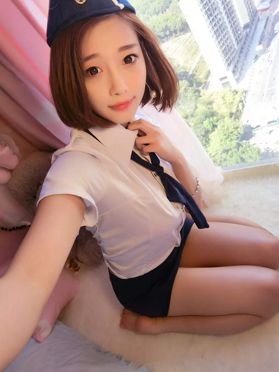 Xgyw.Org_嫩模杨晨晨Sugar居家空姐制服2套爆乳诱惑写真134P