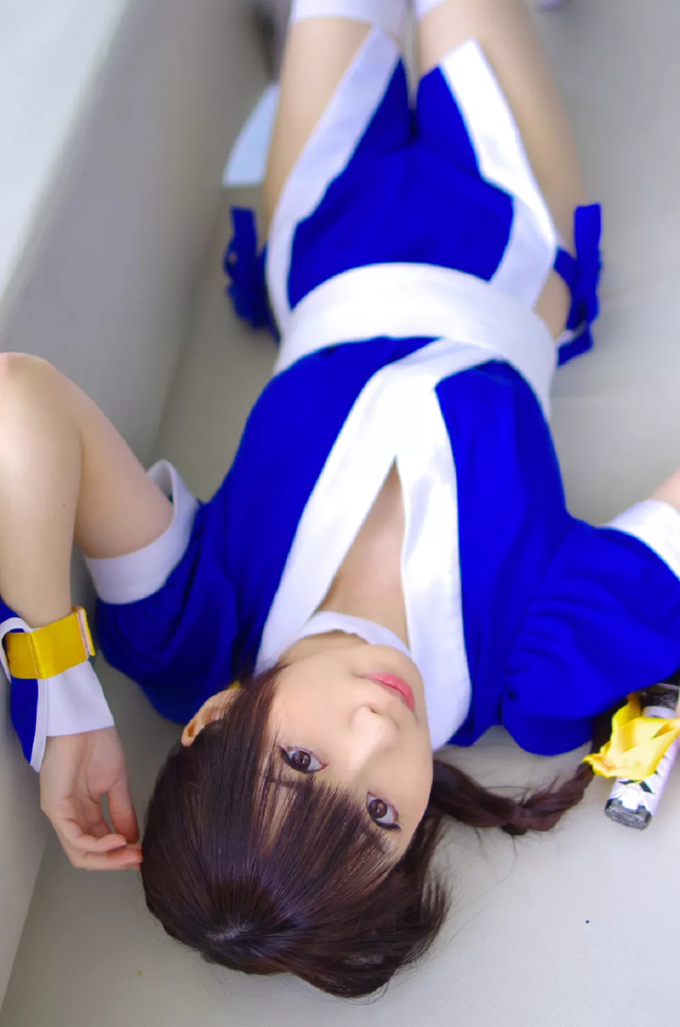 Xgyw.Org_[Cosplay精选]COS正片《霞浪漫》美女武士的白丝美腿性感写真337P