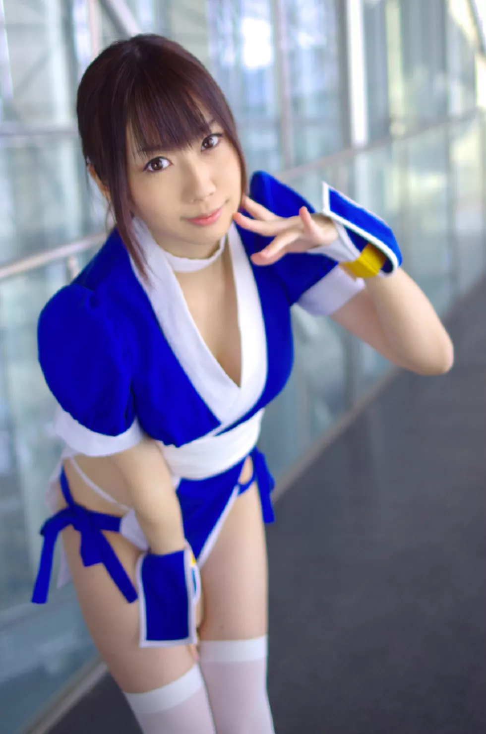 Xgyw.Org_[Cosplay精选]COS正片《霞浪漫》美女武士的白丝美腿性感写真337P