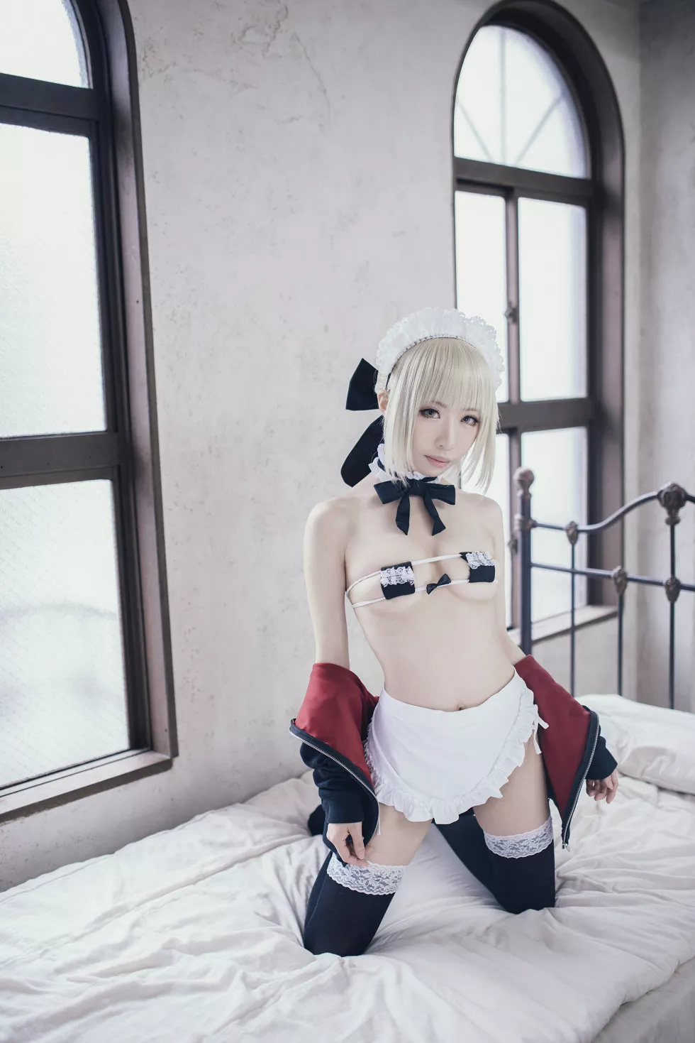 Xgyw.Org_[Cosplay精选]《HeartBreak Morgan》吃雪糕的紧身衣妹子性感写真243P