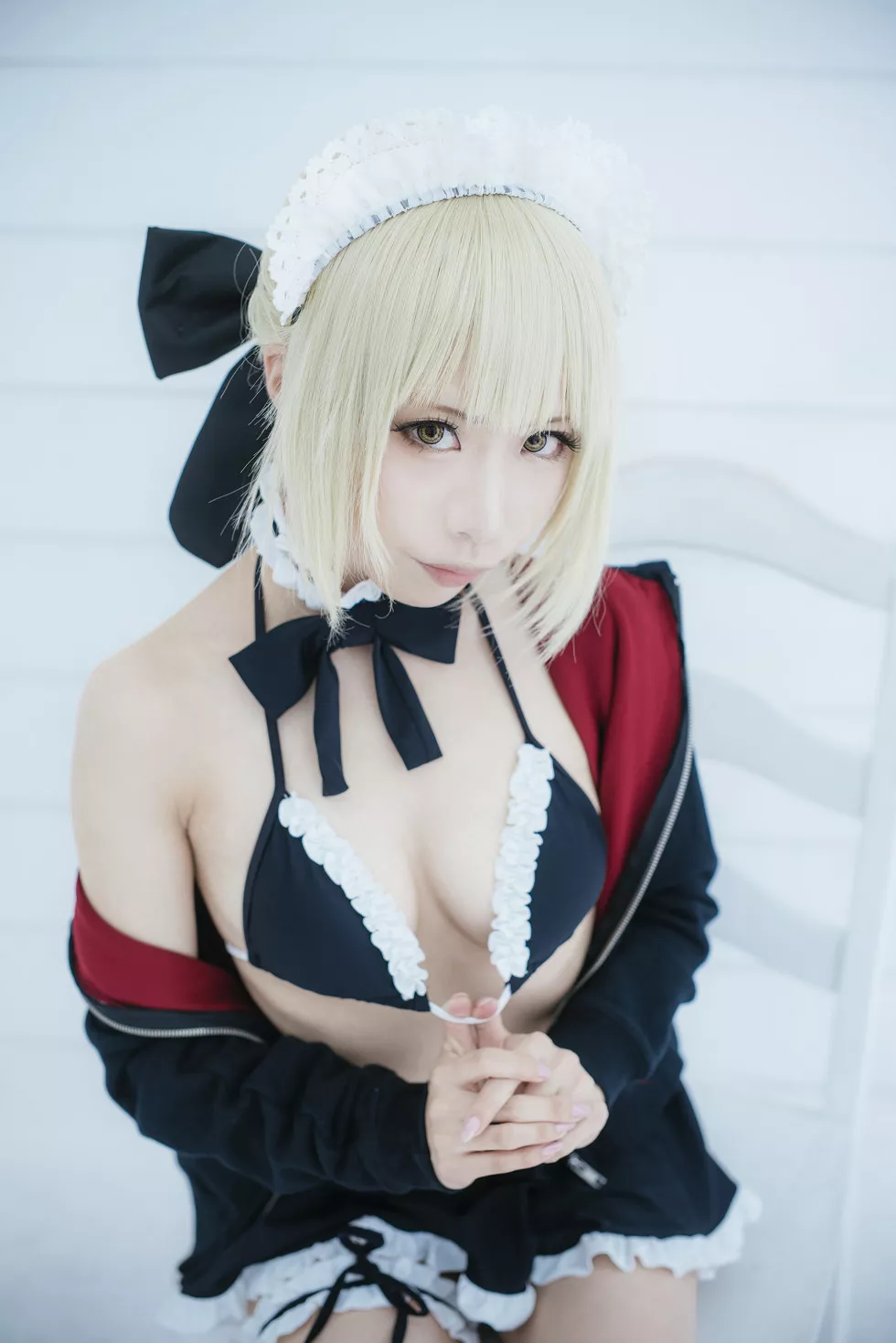 Xgyw.Org_[Cosplay精选]《HeartBreak Morgan》吃雪糕的紧身衣妹子性感写真243P