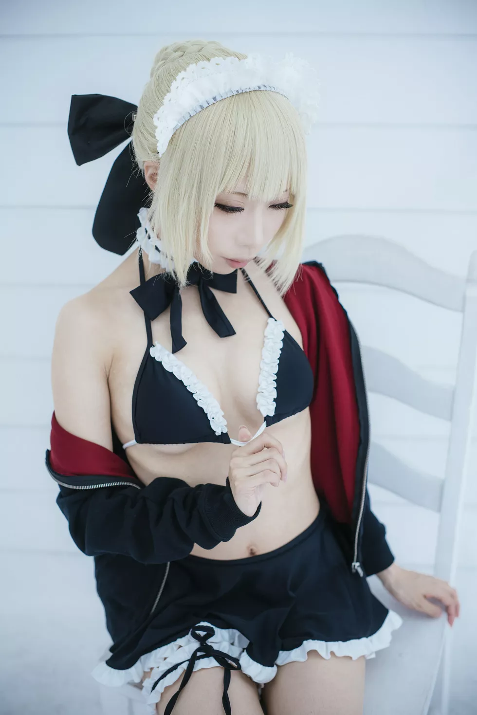 Xgyw.Org_[Cosplay精选]《HeartBreak Morgan》吃雪糕的紧身衣妹子性感写真243P