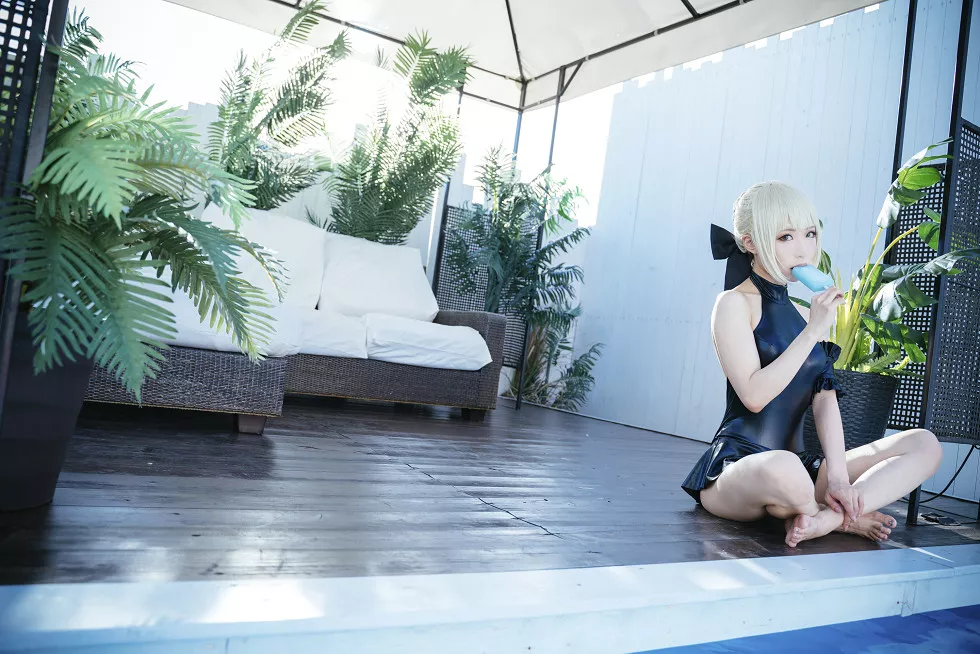 Xgyw.Org_[Cosplay精选]《HeartBreak Morgan》吃雪糕的紧身衣妹子性感写真243P