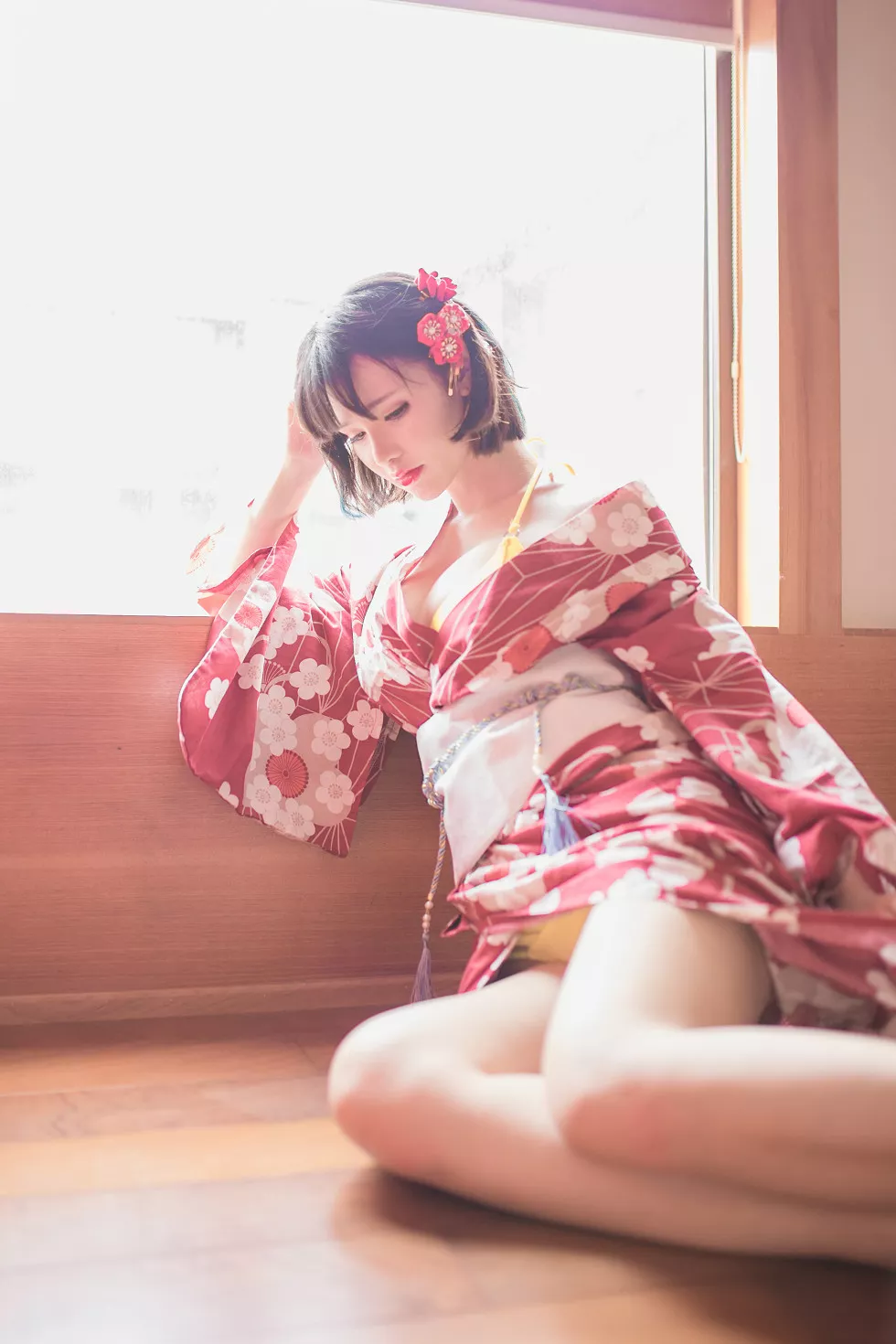 Xgyw.Org_[Cosplay精选]性感人气COSER_Yoko宅夏Cos妹汤物语私房和服露美乳诱惑写真53P