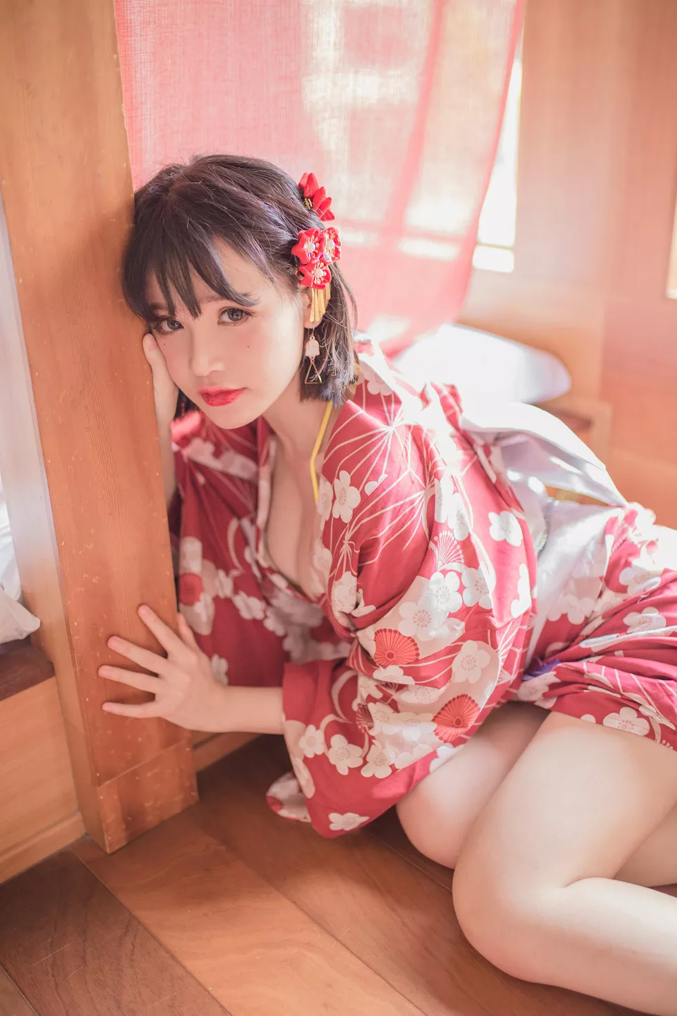 Xgyw.Org_[Cosplay精选]性感人气COSER_Yoko宅夏Cos妹汤物语私房和服露美乳诱惑写真53P