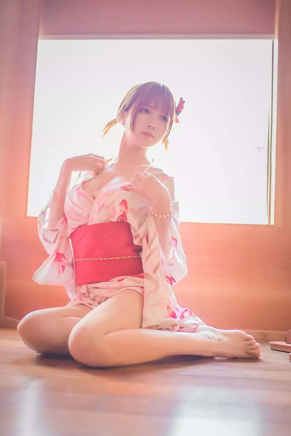 Xgyw.Org_[Cosplay精选]性感人气COSER_Yoko宅夏Cos妹汤物语私房和服露美乳诱惑写真53P