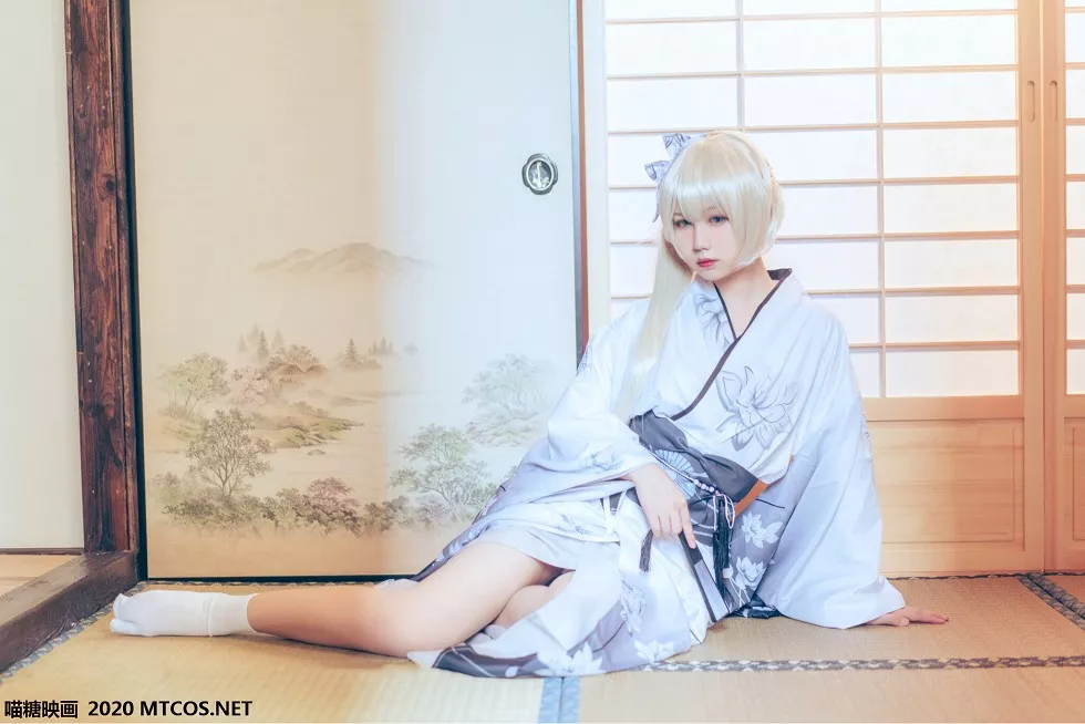 Xgyw.Org_[喵糖映画]Vol.105_Cosplay穹妹日式私房性感和服秀白嫩美腿迷人诱惑写真39P