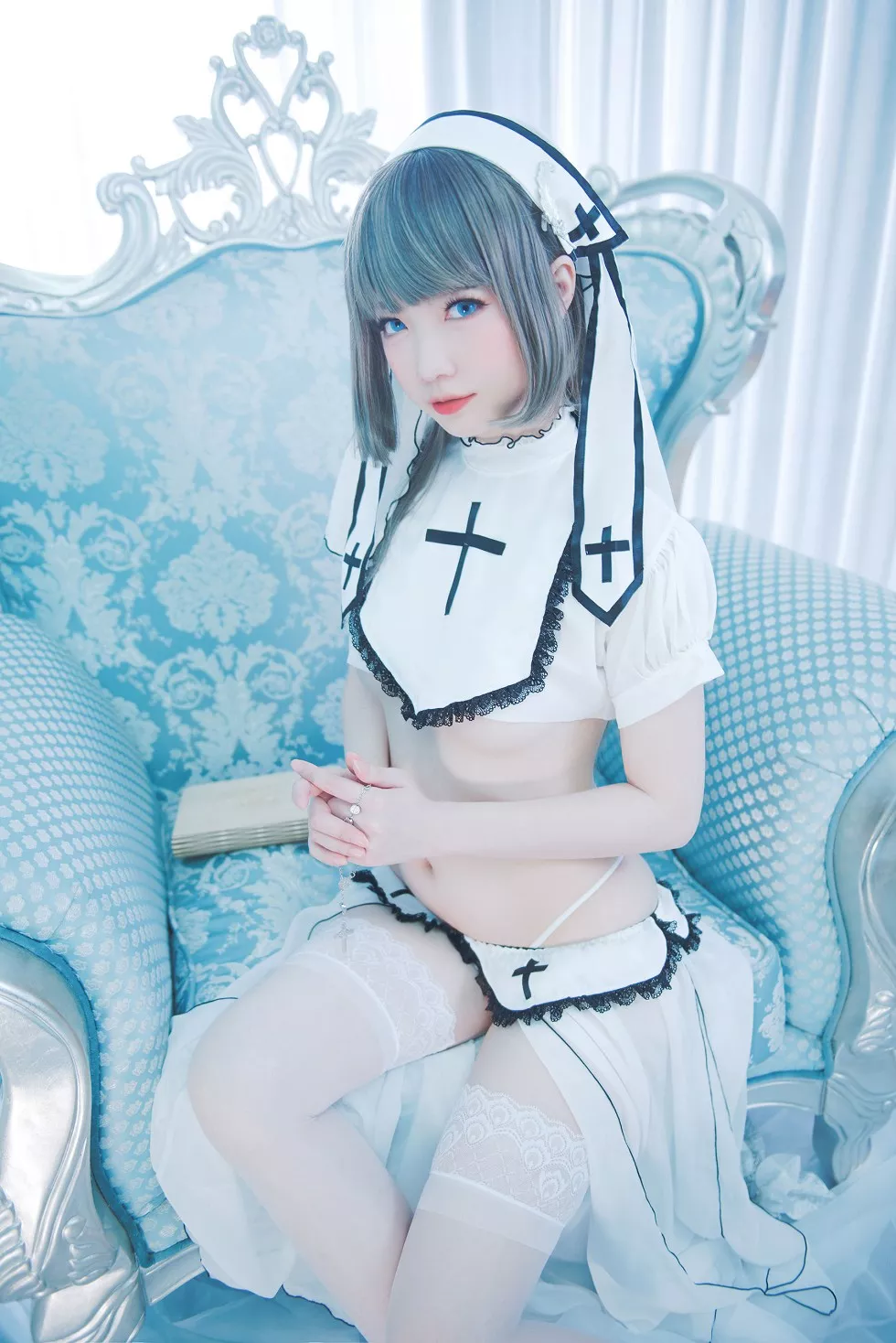 Xgyw.Org_[Cosplay精选]大胸萌妹妖少you1篝之雾枝系列秀完美身材迷人写真44P