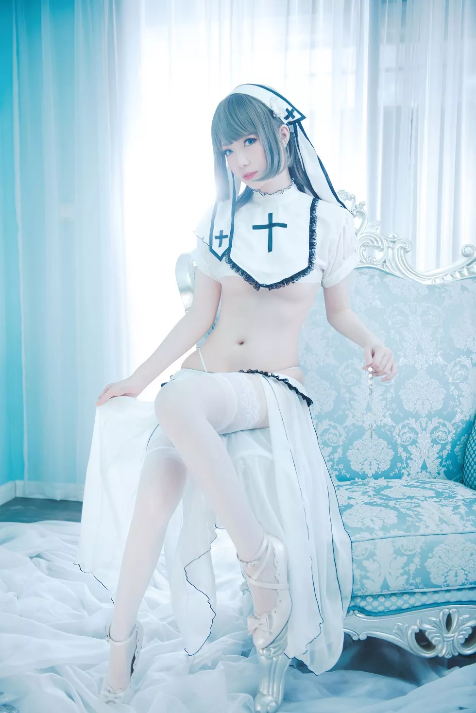 Xgyw.Org_[Cosplay精选]大胸萌妹妖少you1篝之雾枝系列秀完美身材迷人写真44P