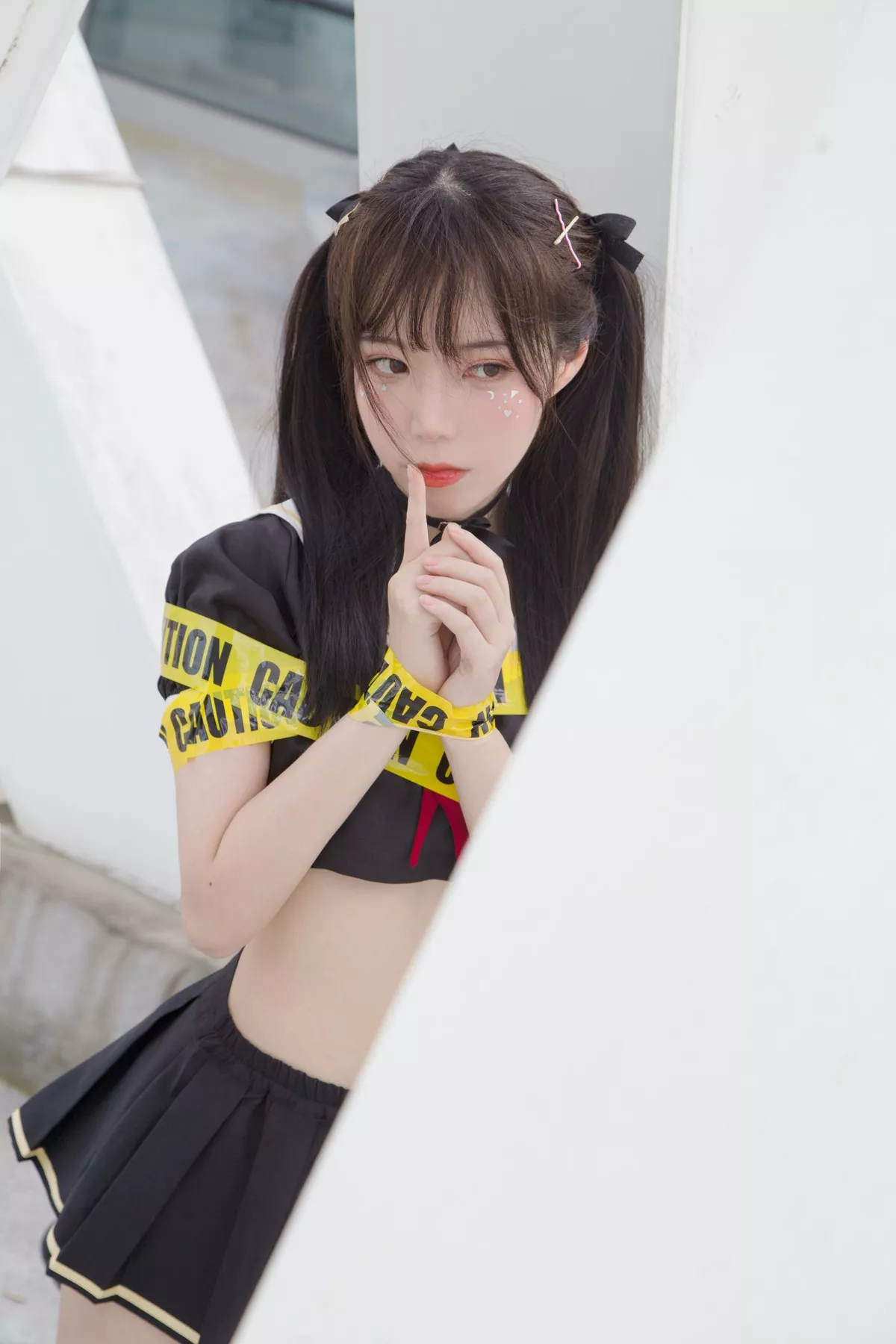 Xgyw.Org_微博妹子Fushii_海堂魔法少女主题户外性感美少女战士黑短裙秀完美身材诱惑写真40P