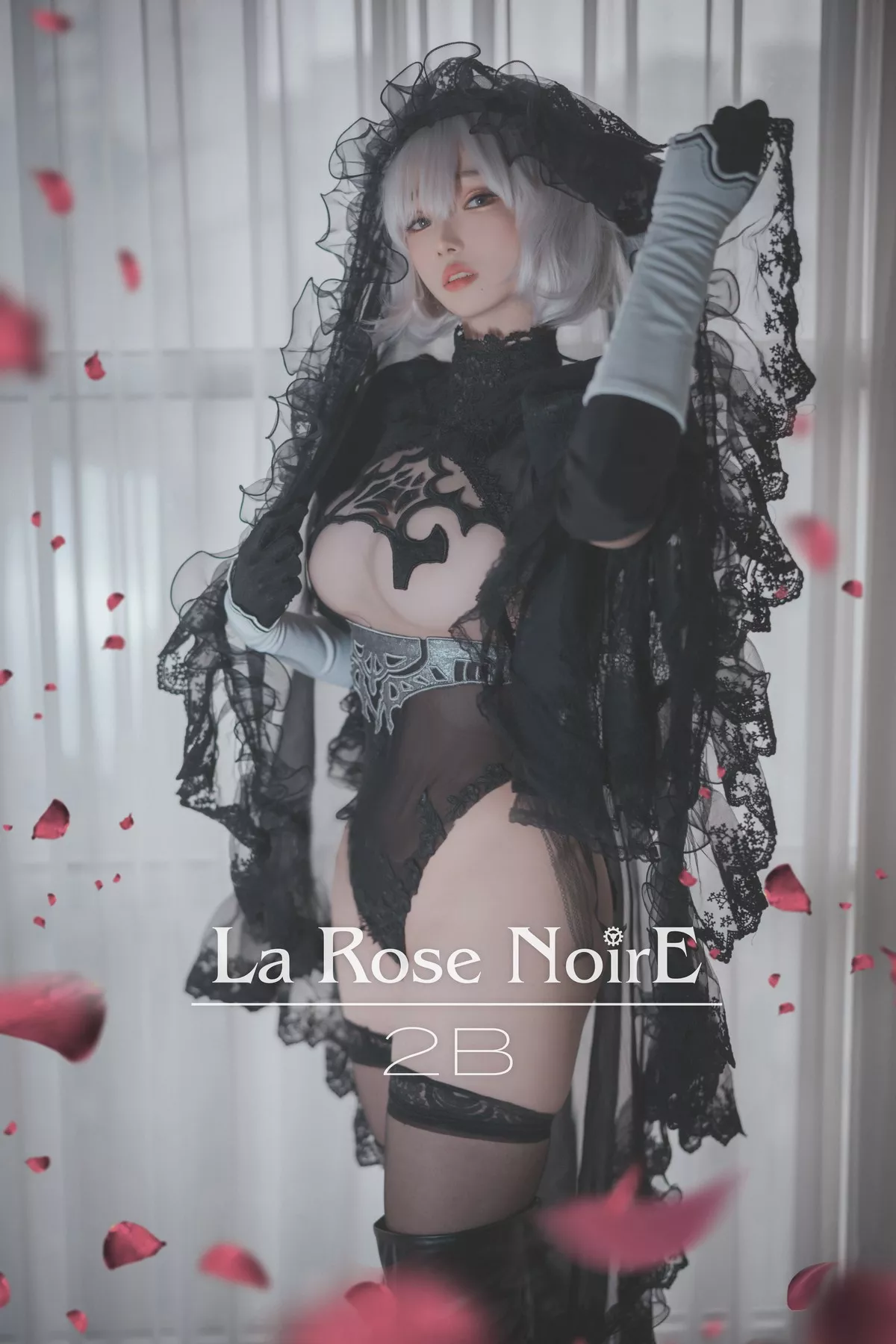 Xgyw.Org_[DJAWA]No.017_模特Bambi_La Rose NoirE 2B主题黑色三点式内衣撩人诱惑写真196P