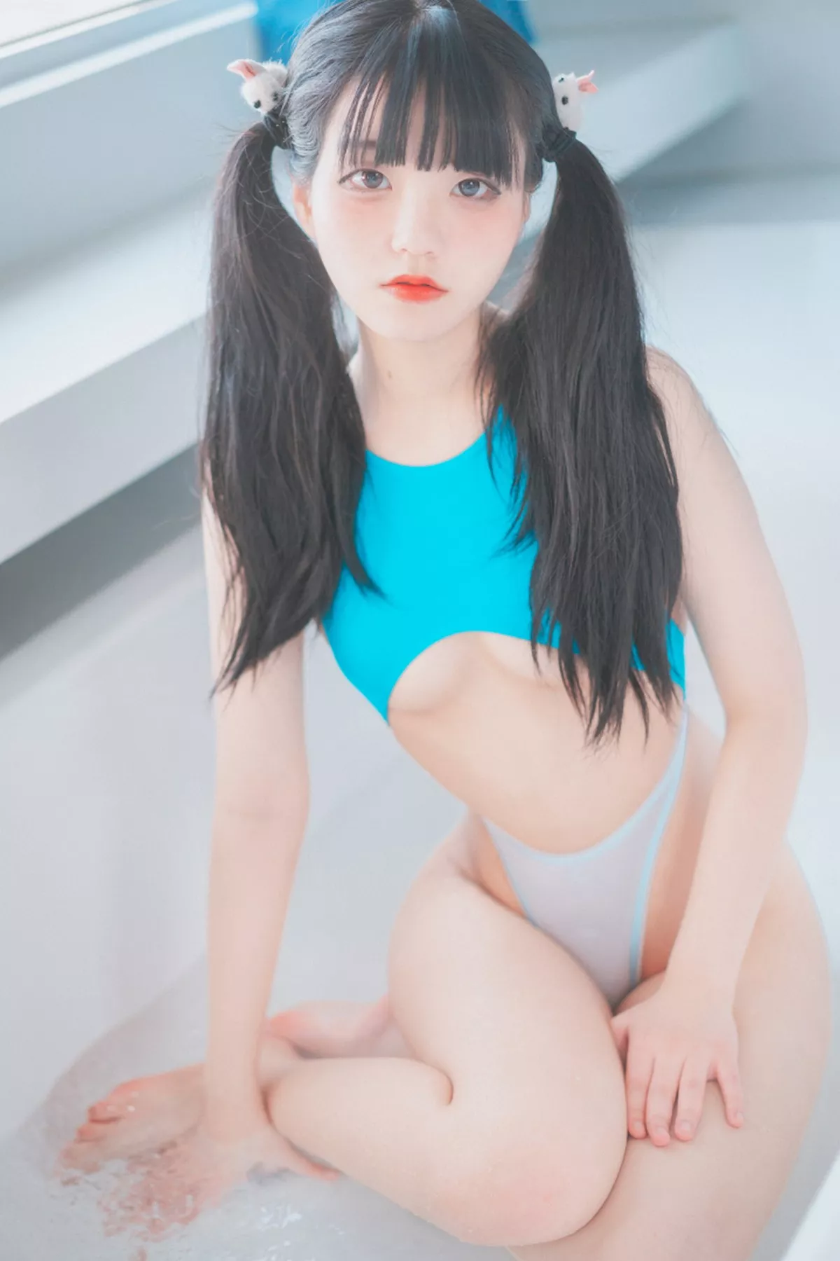 Xgyw.Org_[DJAWA]No.008_模特Jenny_Swimming Lessons主题私房连体泳衣配白丝袜诱惑写真91P