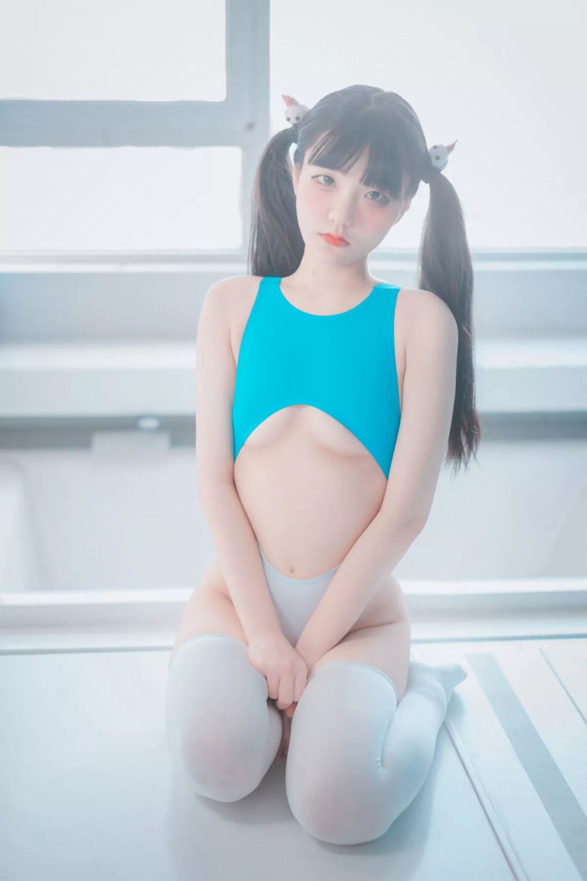 Xgyw.Org_[DJAWA]No.008_模特Jenny_Swimming Lessons主题私房连体泳衣配白丝袜诱惑写真91P