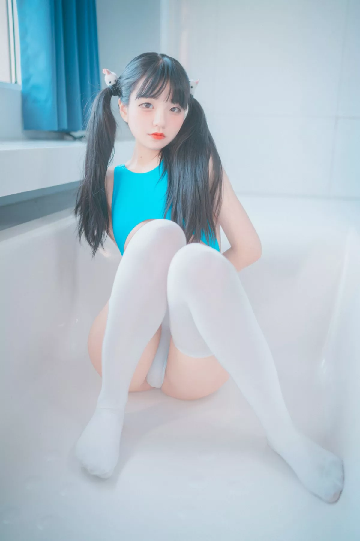 Xgyw.Org_[DJAWA]No.008_模特Jenny_Swimming Lessons主题私房连体泳衣配白丝袜诱惑写真91P