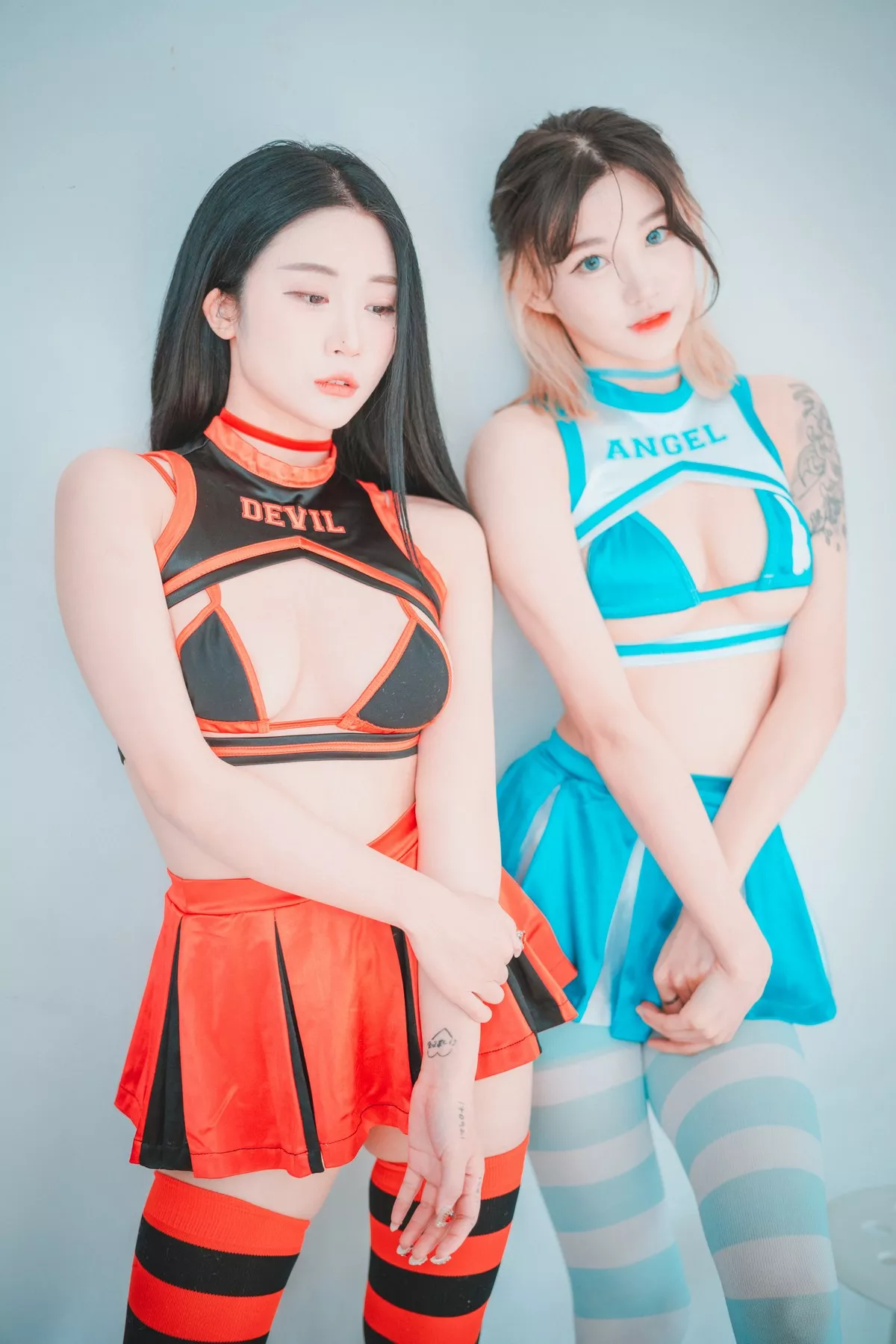 Xgyw.Org_[DJAWA]No.075_模特Bomi & Taeri_Devil 666 & Angel 777主题秀完美身材诱惑写真81P