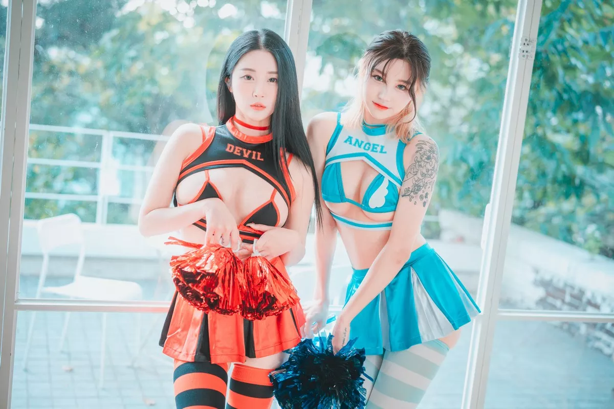 Xgyw.Org_[DJAWA]No.075_模特Bomi & Taeri_Devil 666 & Angel 777主题秀完美身材诱惑写真81P