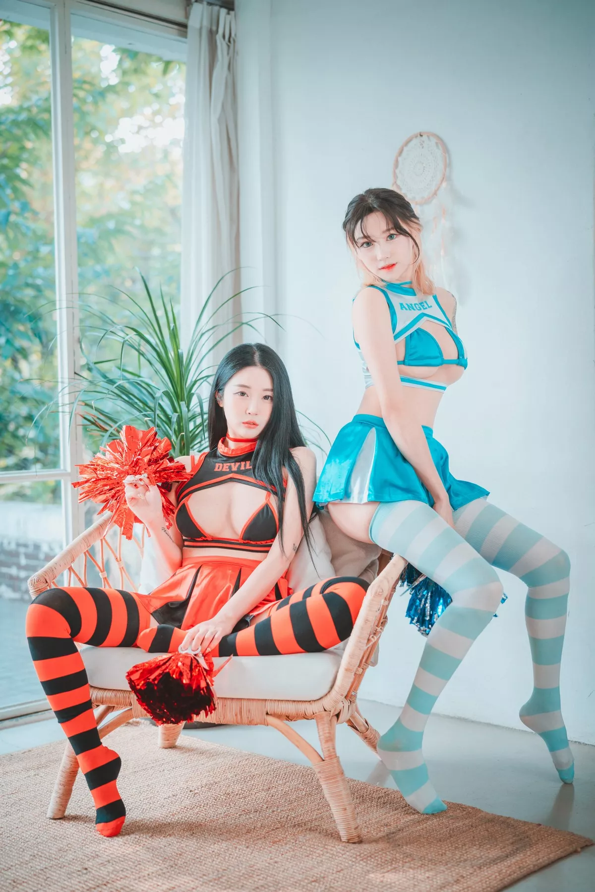 Xgyw.Org_[DJAWA]No.075_模特Bomi & Taeri_Devil 666 & Angel 777主题秀完美身材诱惑写真81P