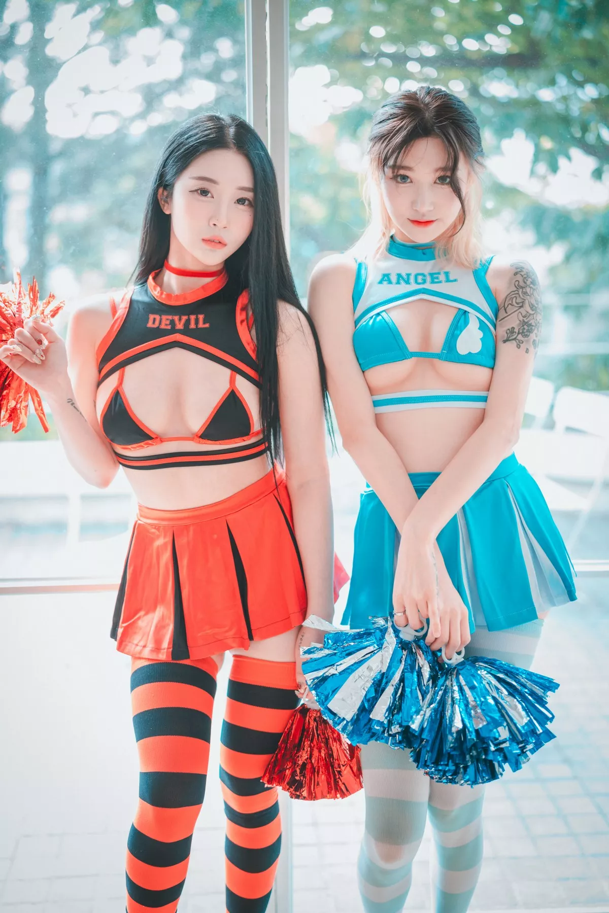 Xgyw.Org_[DJAWA]No.075_模特Bomi & Taeri_Devil 666 & Angel 777主题秀完美身材诱惑写真81P