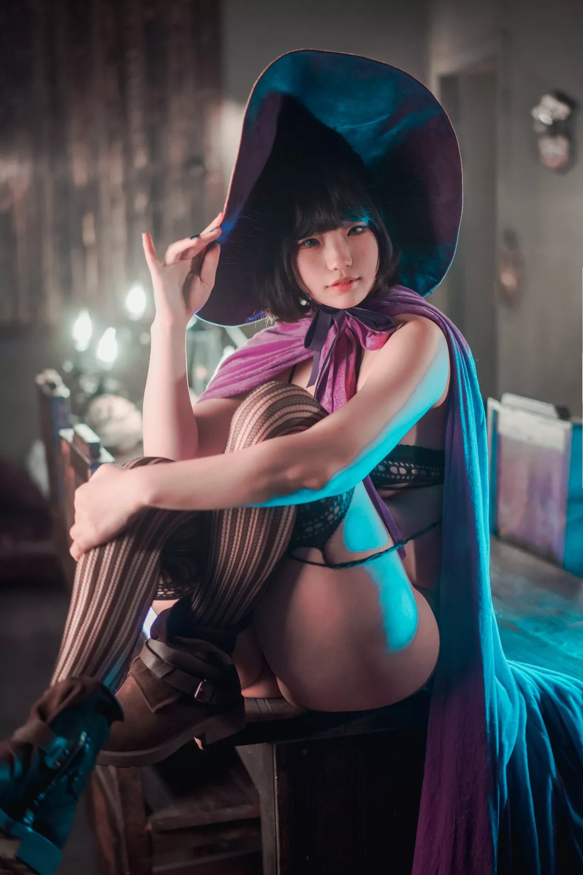 Xgyw.Org_[DJAWA]No.105_模特Mimmi_Witchs Witchcraft主题私房大尺度全裸露豪乳诱惑写真151P