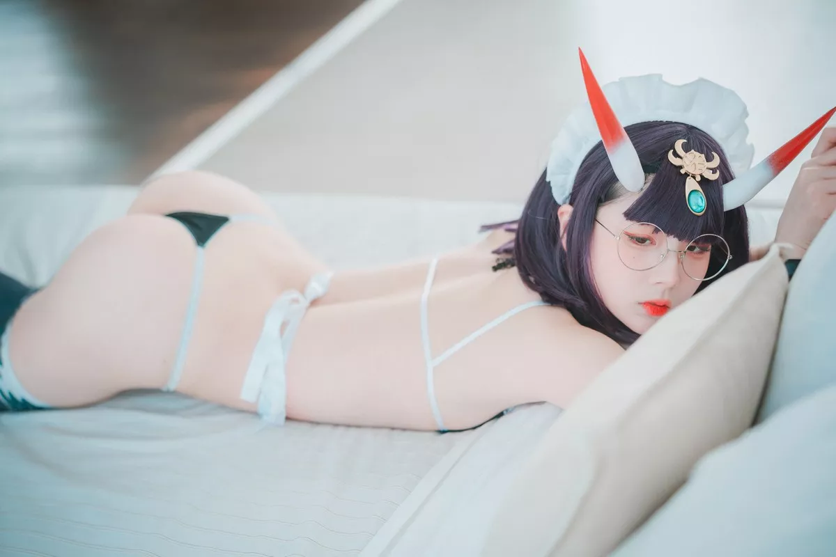 Xgyw.Org_[DJAWA]No.104_模特JangJoo_Shuten Douji Maid主题性感三点式内衣撩人诱惑写真71P