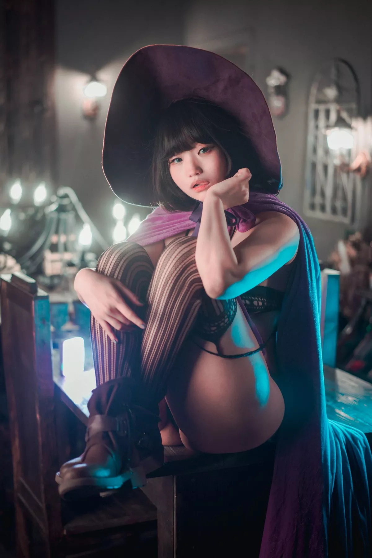 Xgyw.Org_[DJAWA]No.105_模特Mimmi_Witchs Witchcraft主题私房大尺度全裸露豪乳诱惑写真151P