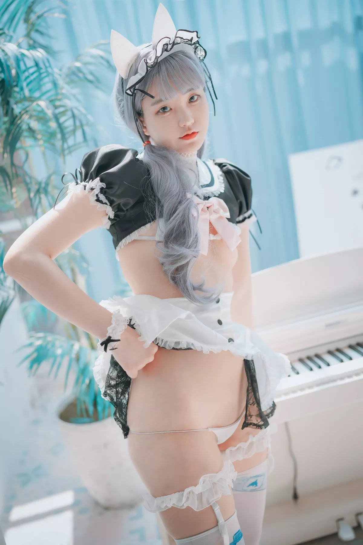 Xgyw.Org_[DJAWA]No.167_模特Jenny_Maid Mansion主题性感女仆装半脱露三点式内衣诱惑写真202P