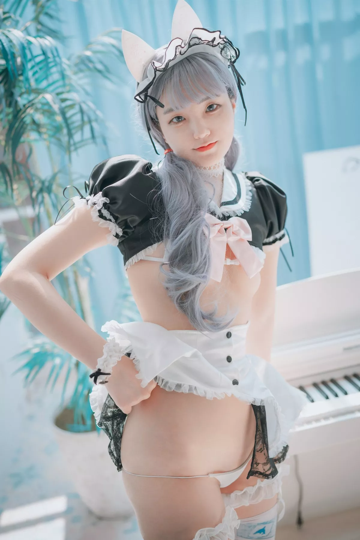 Xgyw.Org_[DJAWA]No.167_模特Jenny_Maid Mansion主题性感女仆装半脱露三点式内衣诱惑写真202P