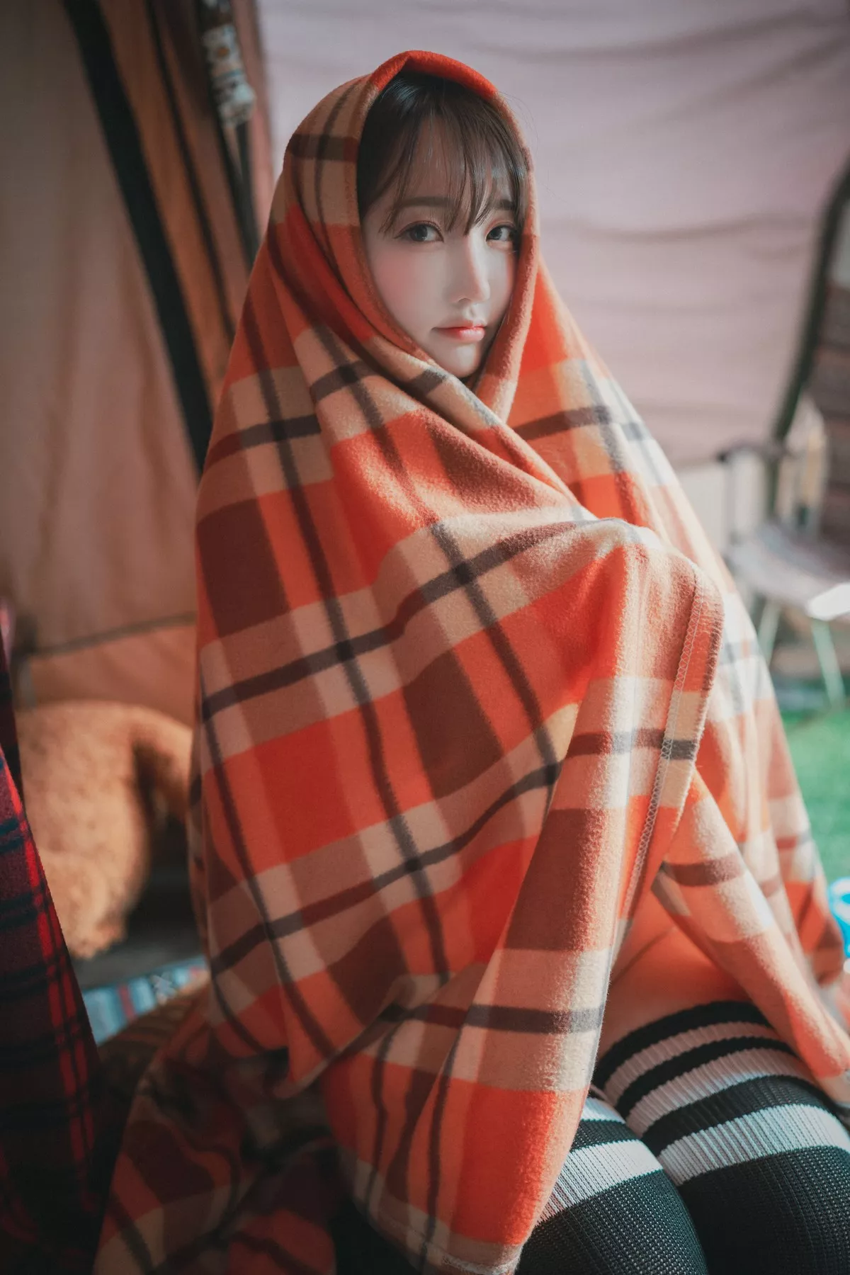 Xgyw.Org_[DJAWA]No.169_Yeeun_Romantic Winter Glamping主题白色针织内衣秀豪乳诱惑写真99P