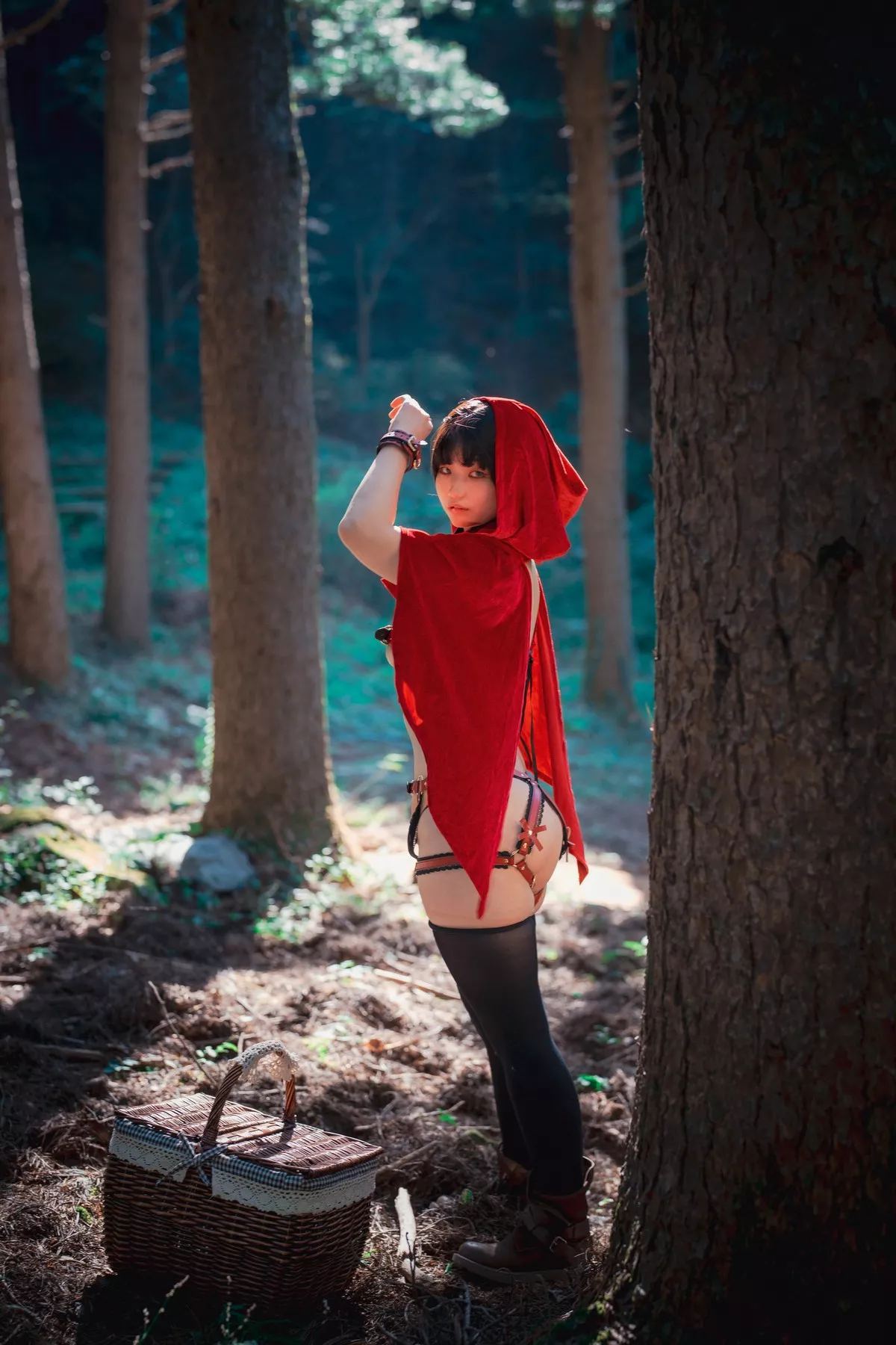 Xgyw.Org_[DJAWA]No.194_Mimmi_Naughty Red Hiring Hood主题户外红色情趣服饰惹火诱惑写真125P