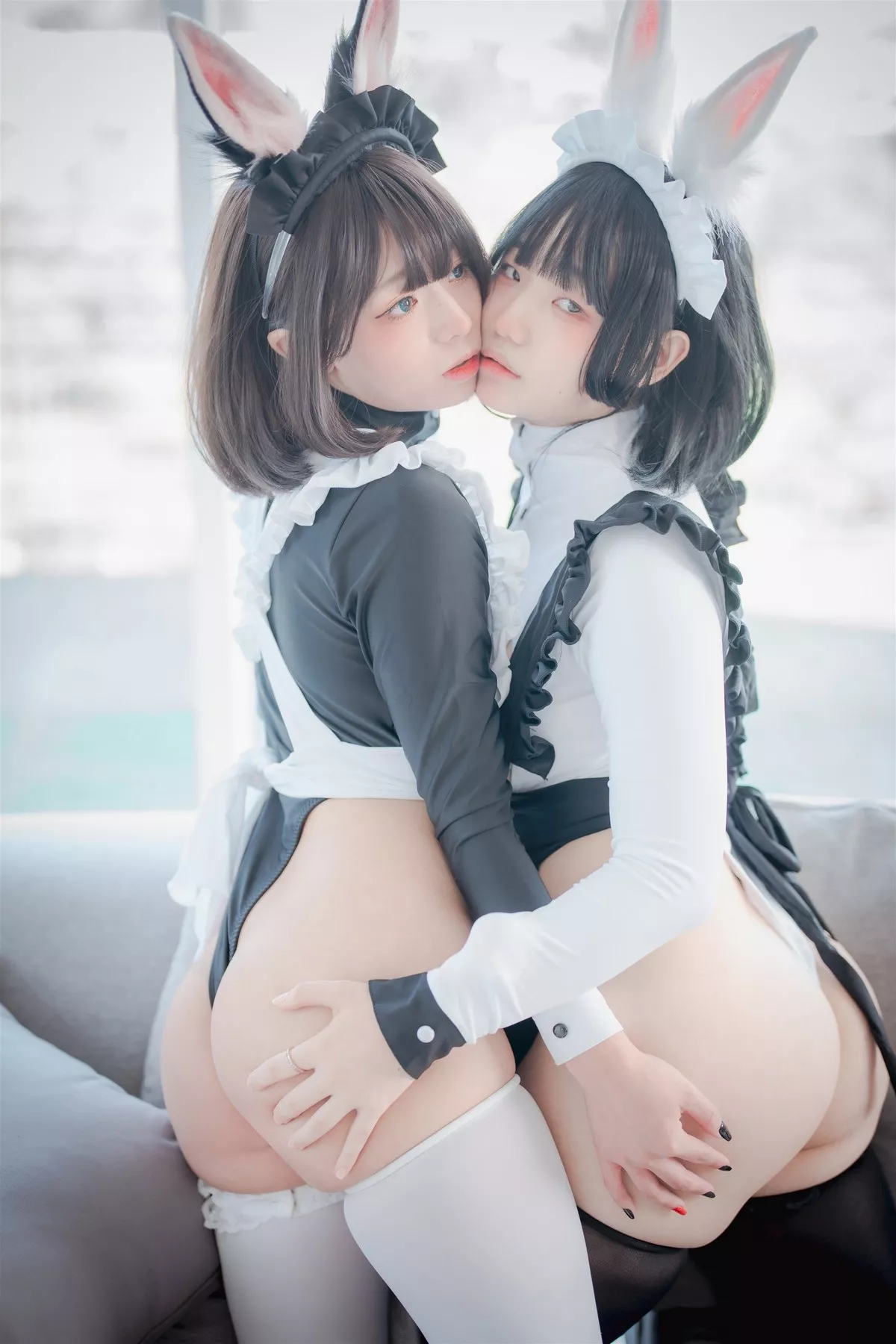 Xgyw.Org_[DJAWA]No.193_模特Maruemon & Mimmi_Maid Mansion主题性感姐妹花私房诱惑写真121P